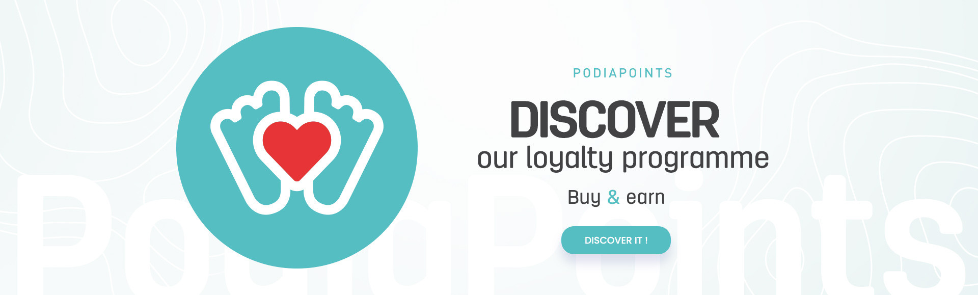 Discover our loyalty programme : Podiapoints